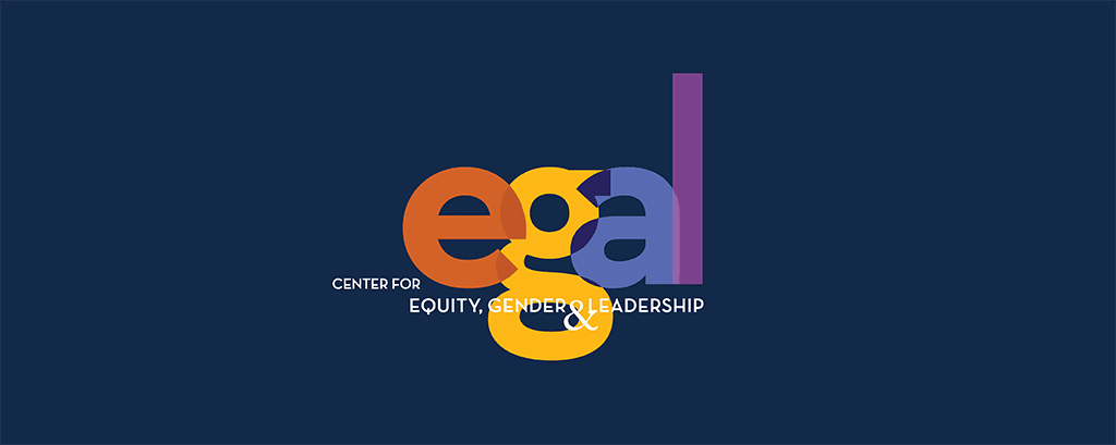 EGAL haas equity gender and leadership