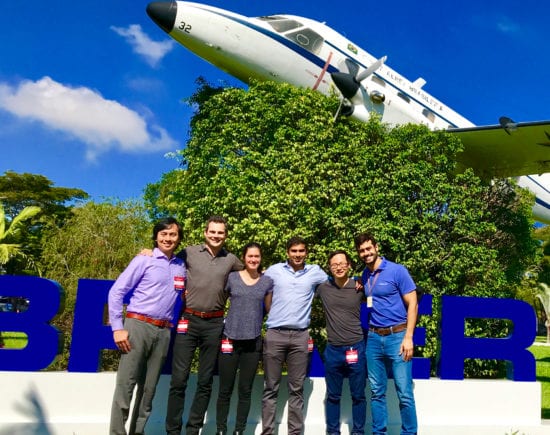 2019 IBD Team Embraer at their headquarters in São José dos Campos, Brazil
