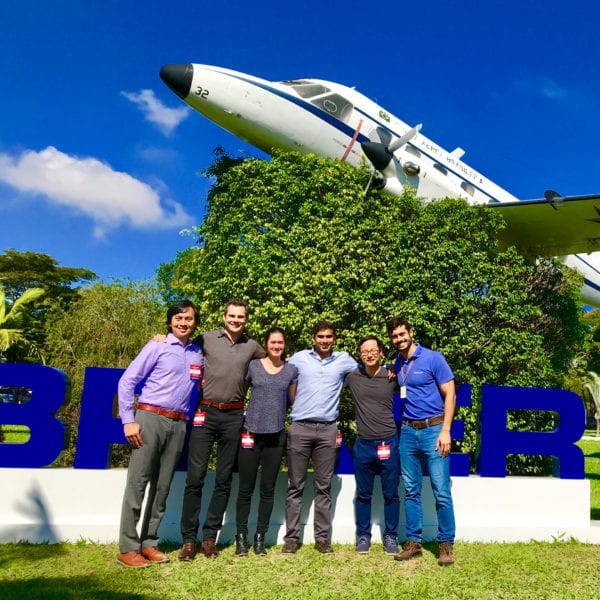 2019 IBD Team Embraer at their headquarters in São José dos Campos, Brazil