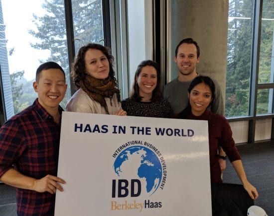 Katharine Hawthorn and her 2019 IBD Team members