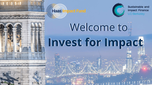 Welcome image for invest for impact