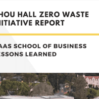 Chou Hall Zero Waste Initiative