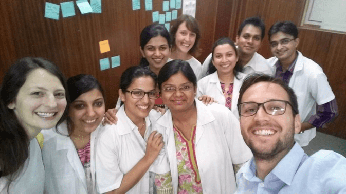 IBD Team Seva with doctors