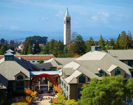 The campanile at UC Berkeley