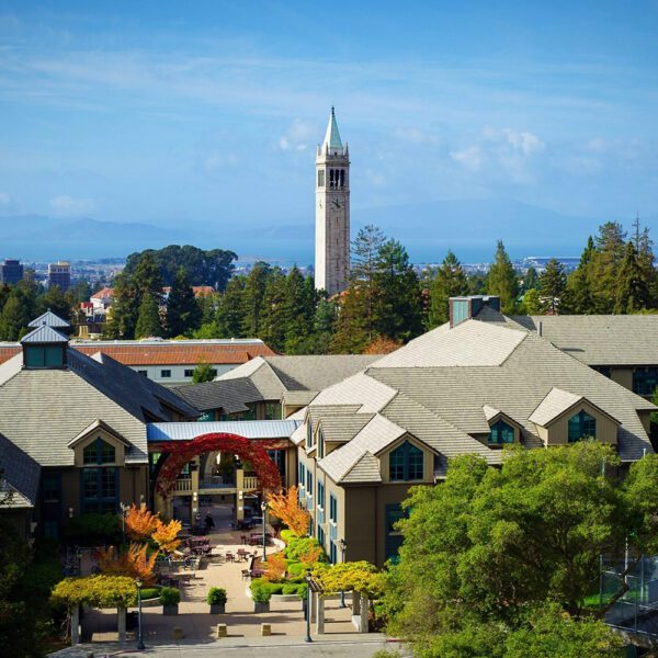 The campanile at UC Berkeley