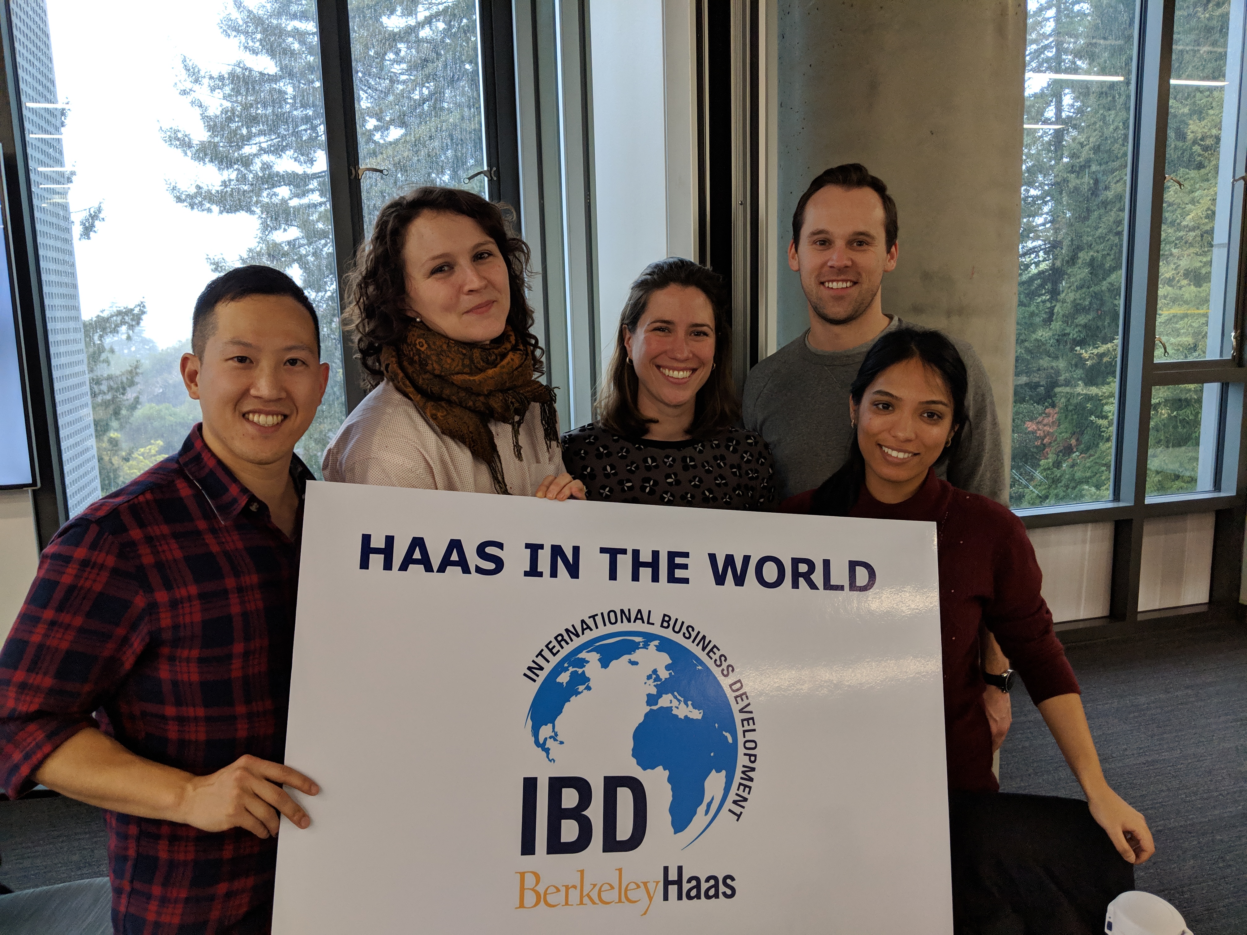 Katharine Hawthorne and her 2019 IBD Team 