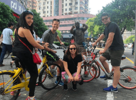 Using the infamous “dock-less” bikes that line the streets of China’s Tier-1 cities, including Shanghai