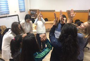 When the students insisted on giving us a Turkish dance lesson at the end of one science workshop, we couldn’t say no!